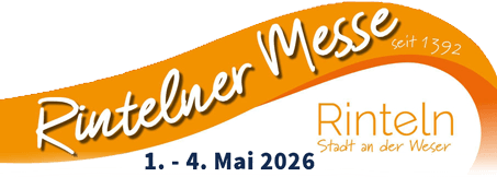 Marketing Logo der Stadt Rinteln Text Rintelner Messe
